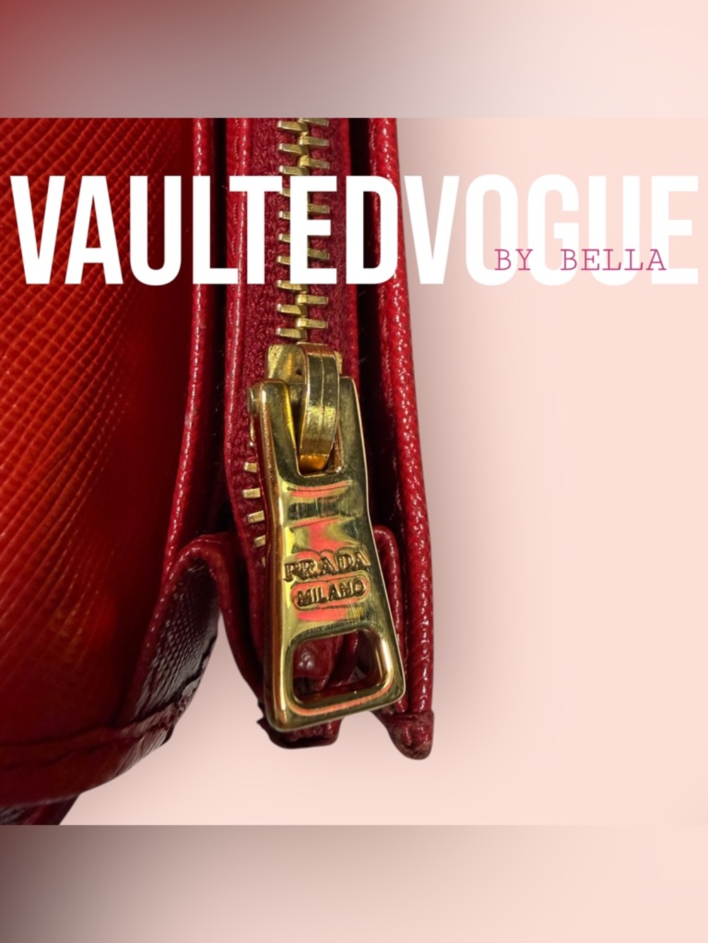 ❤️ PRADA Two-Tone Saffiano Leather Crossbody Bag ❤️ - Picture 9 of 16